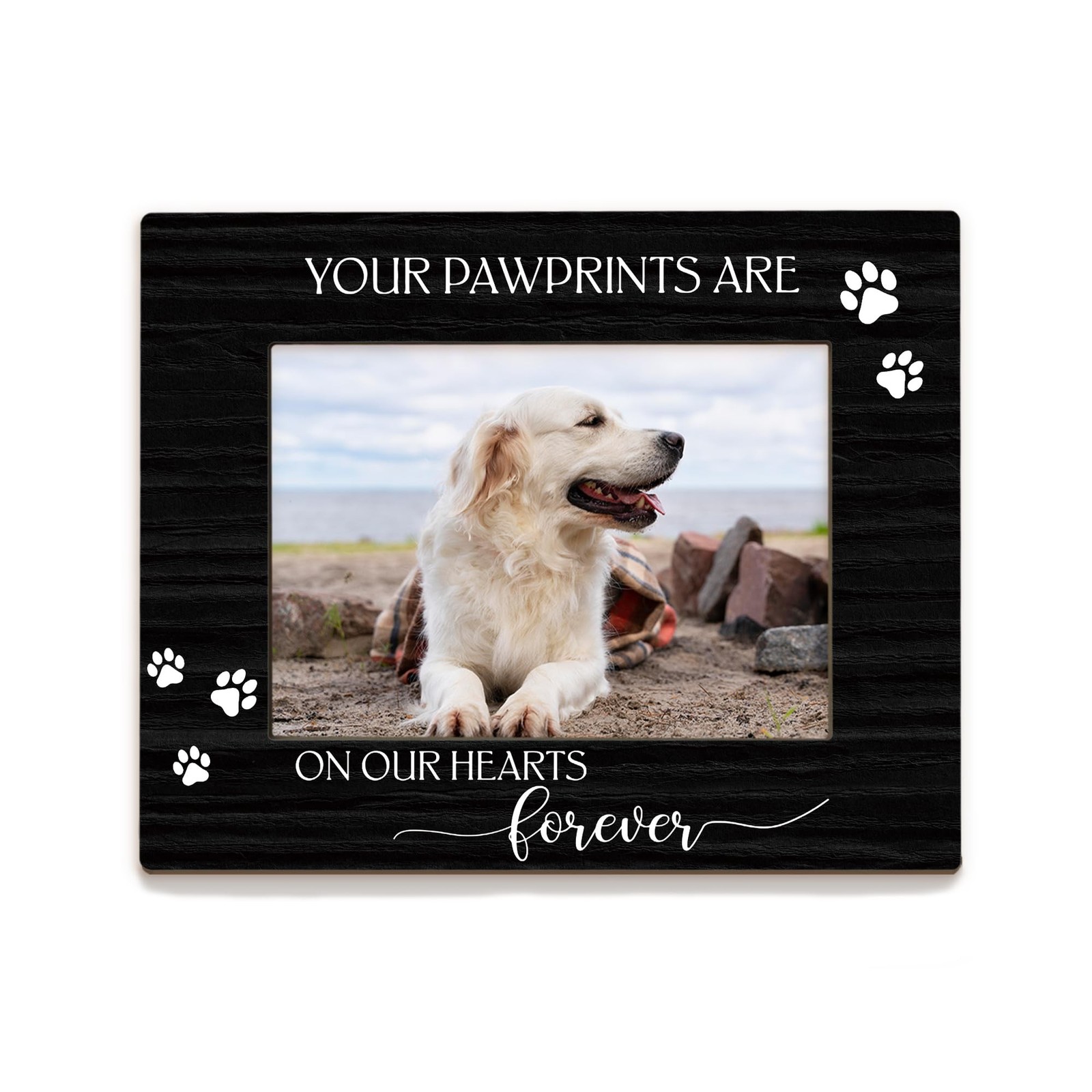 Memorial Dog Cat Gifts Picture Frame 5×7, Memorial Pet Photo Frame, Dog Cat M…
