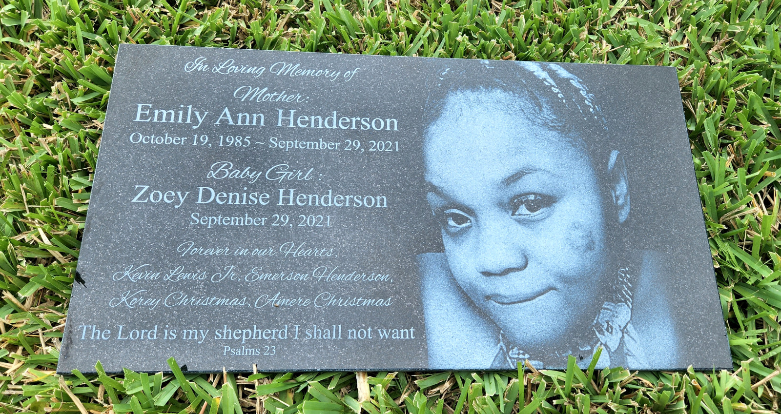 Pet Stone Memorial Grave Marker pet grave stone Headstone Person Dog 10″x18″