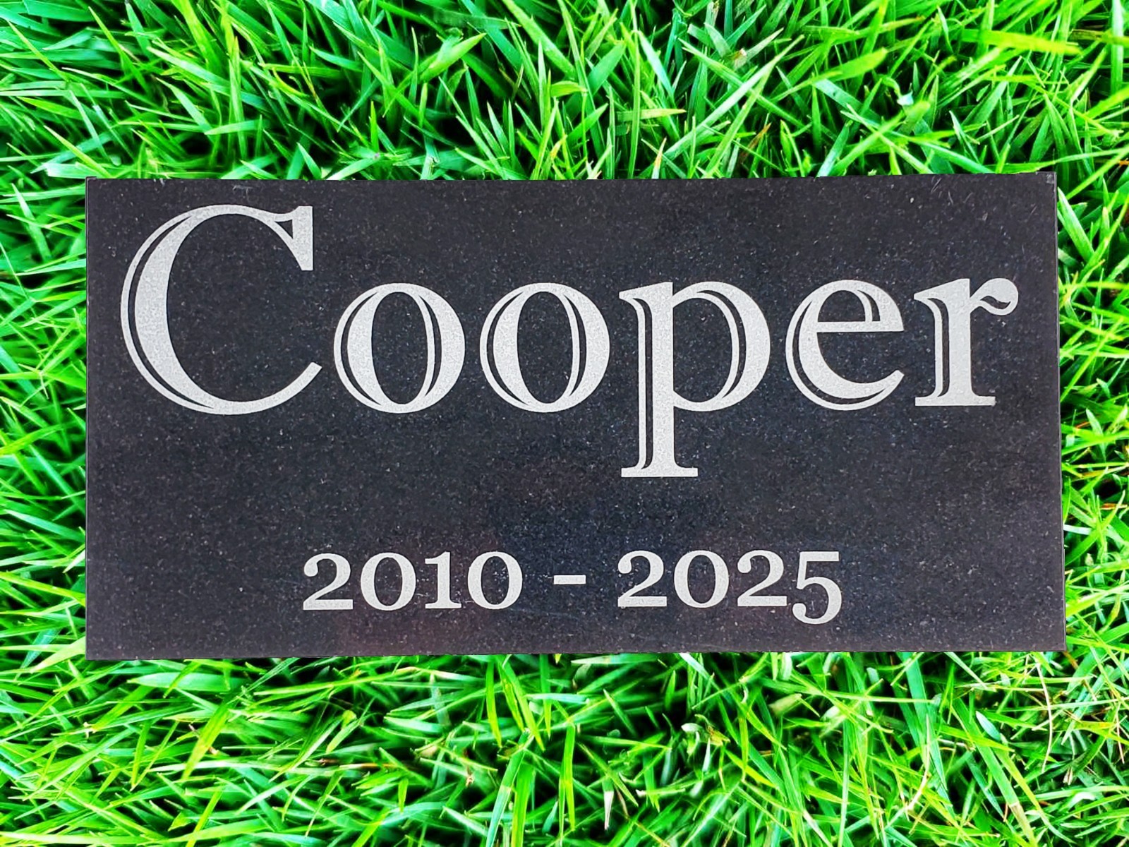Loved One Memorial Grave Marker Headstone Garden Granite Stone Plaque Loss t17