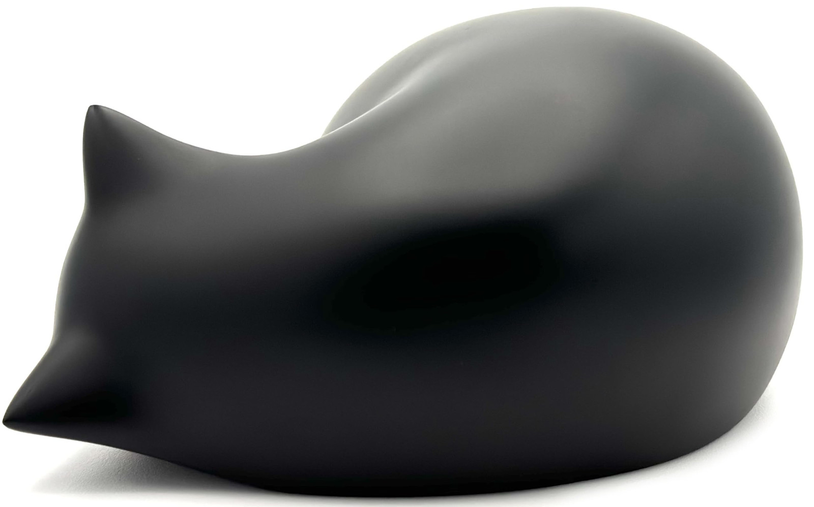 Black Cat Urn, Pet urn for Cats Ashes, Sleeping Cat Urn, Cremation cat urn, F…
