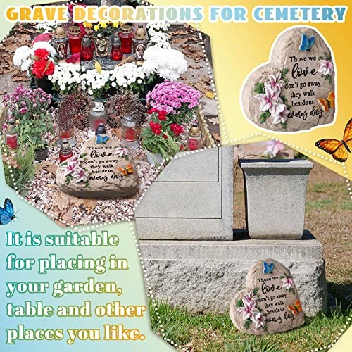 Memorial Garden Stone Sympathy Gift for Loss of Loved One Stepping 6 Inch