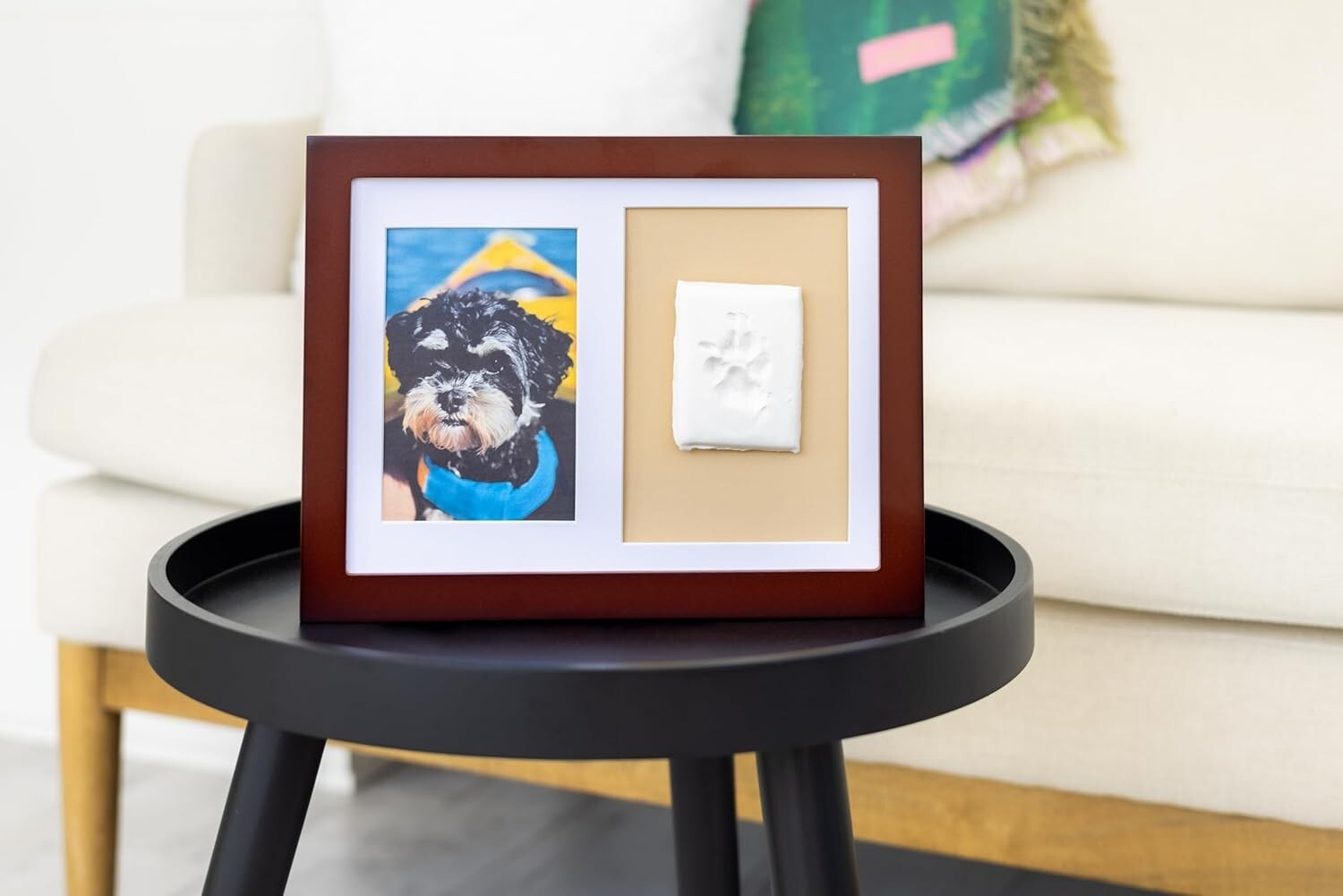 Non-Toxic Paw Print Keepsake Kit – Wall-Mounted Design for Lasting Pet Memories