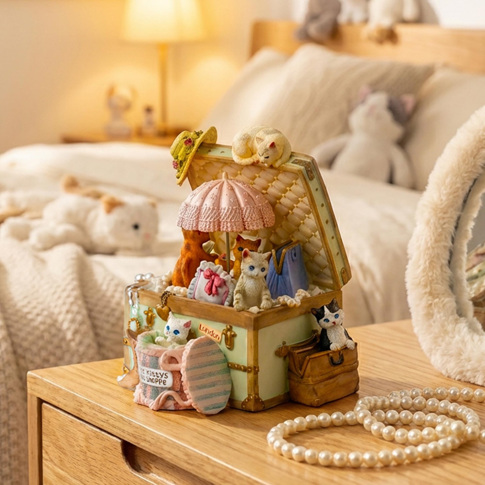 Cat Music Box Gift for Girlfriend Wife Daughter Grandma Granddaughter Sister …