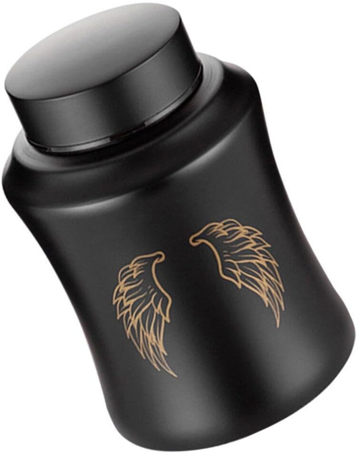 NEWDREAM Pet Urn Metal Matte Black