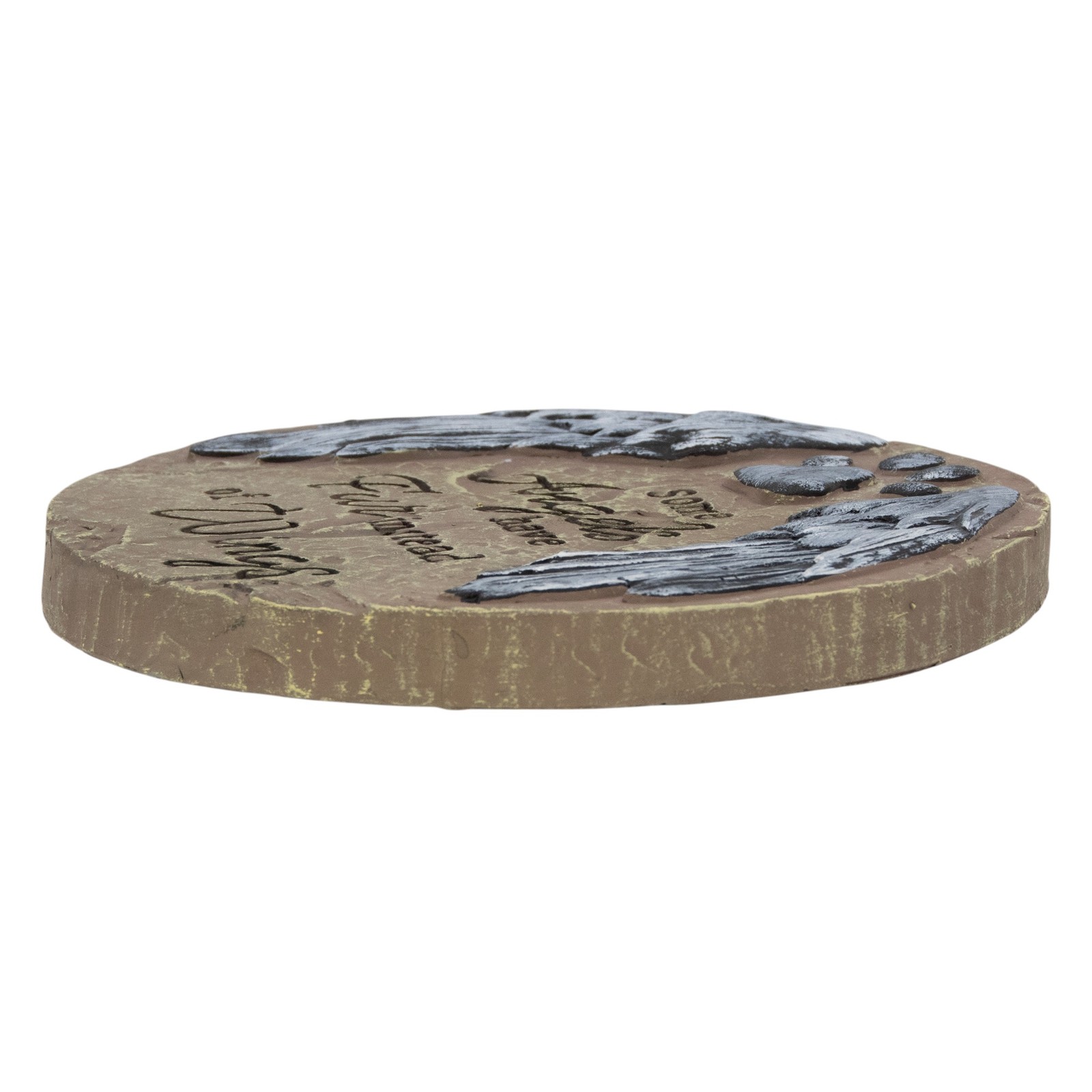 Some Angels Have Fur Instead of Wings 8-Inch Pet Memorial Garden Stepping Stone
