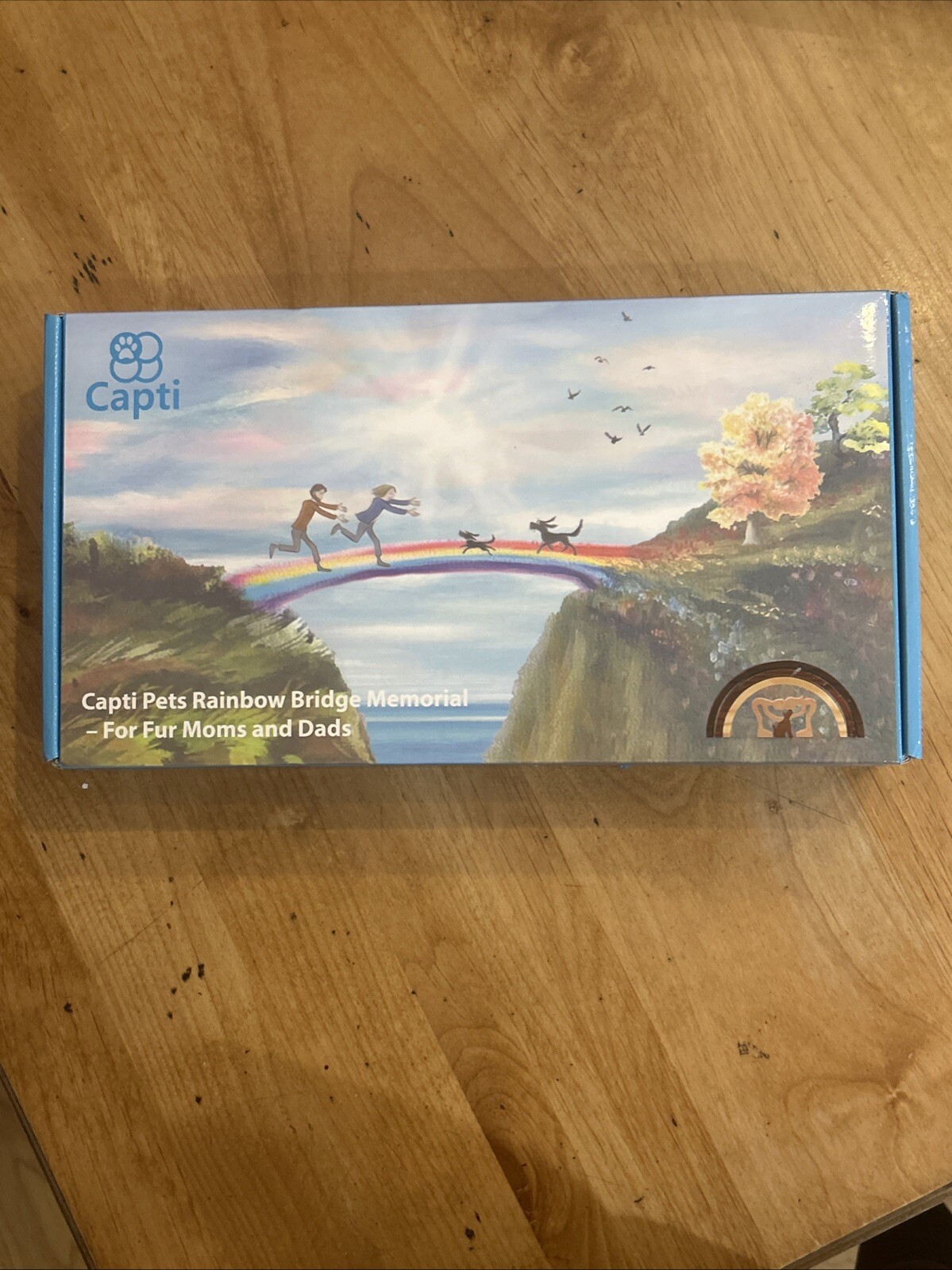 New Capti Pets Rainbow Bridge Memorial 3D or 2D for Fur Moms and Dads Dog New