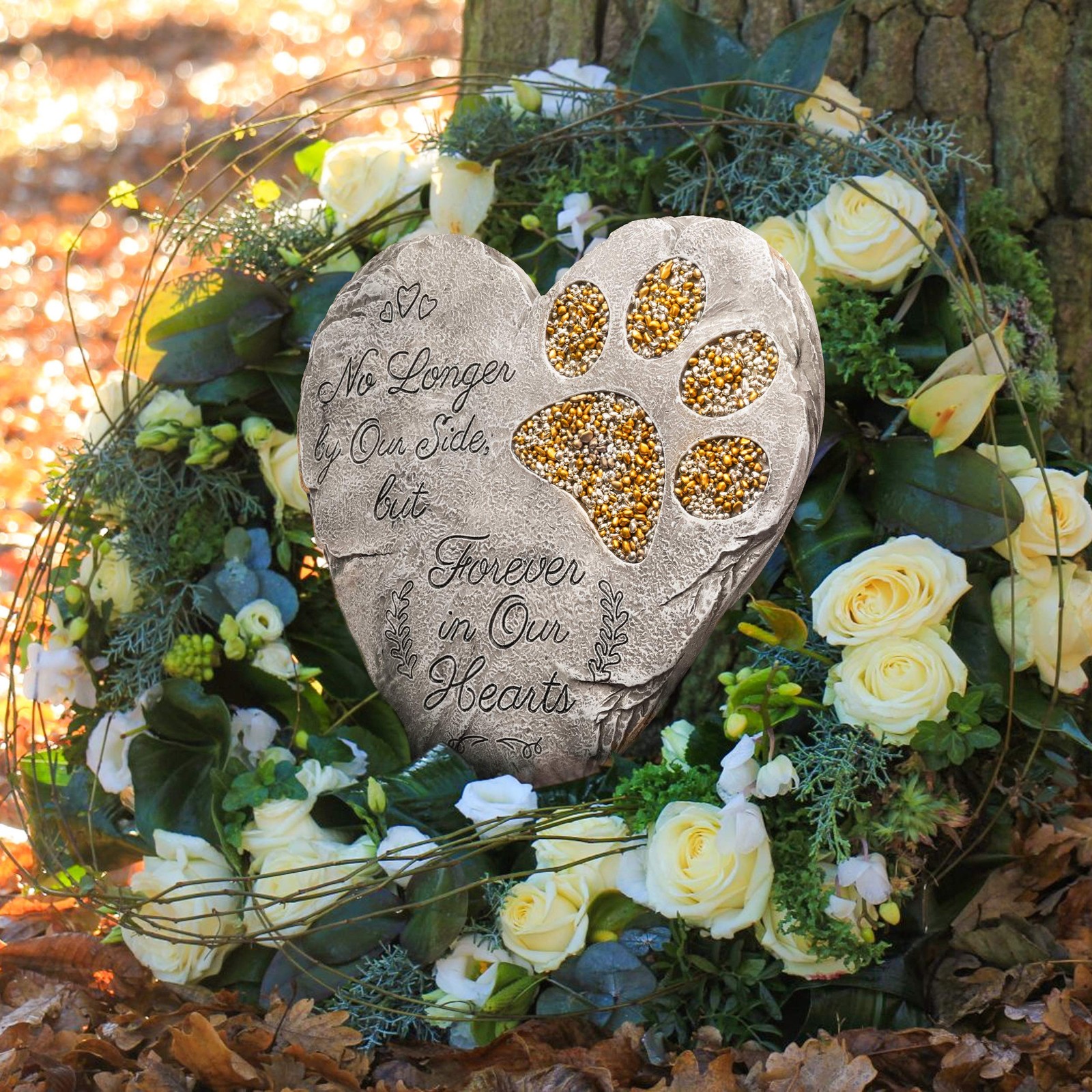 OBSI Dog Memorial Gifts for Loss of Dog Sympathy Gift – Rainbow Bridge Dog Me…