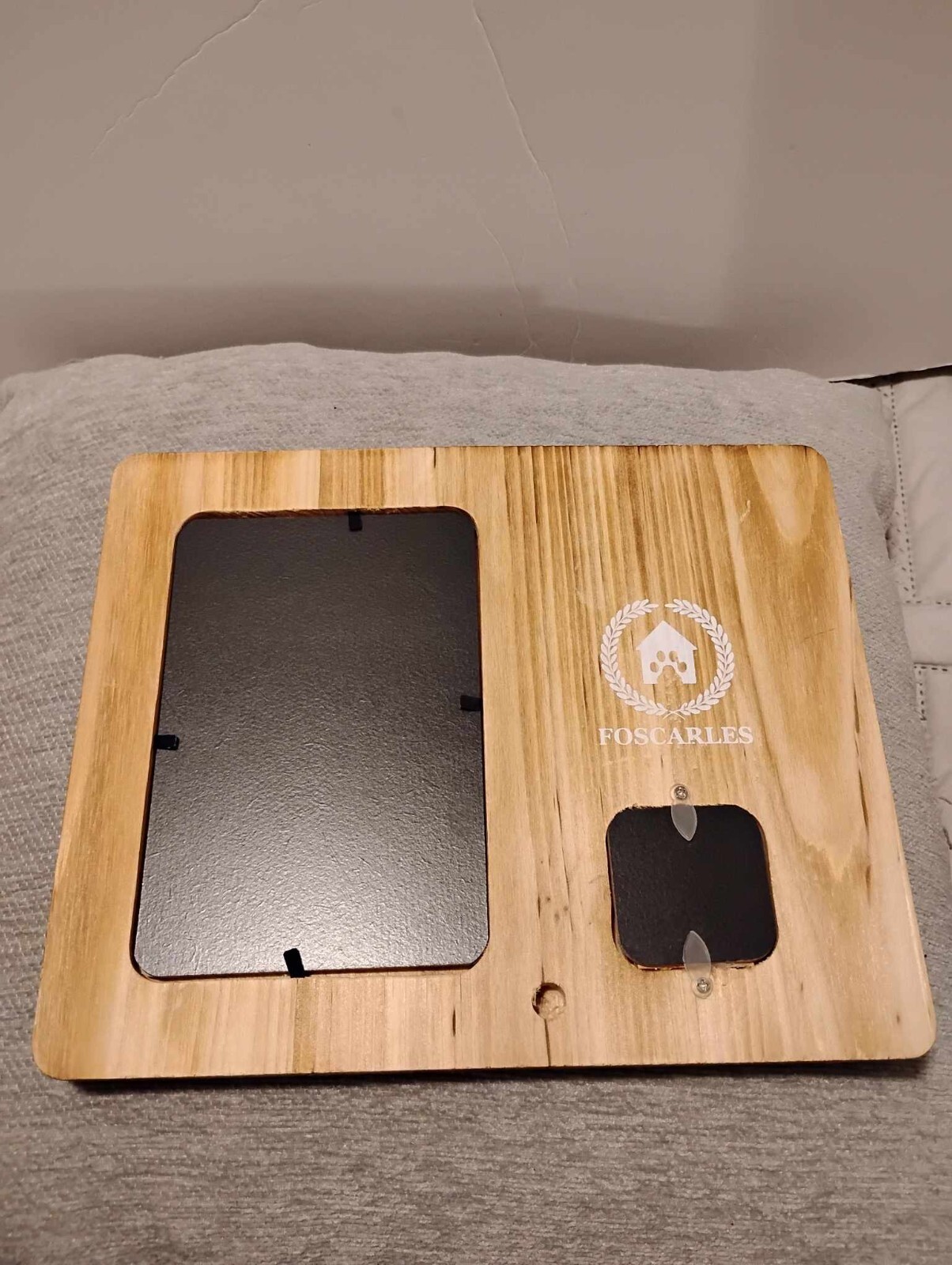 Unfinished Wood Frame Pet Memorial Picture