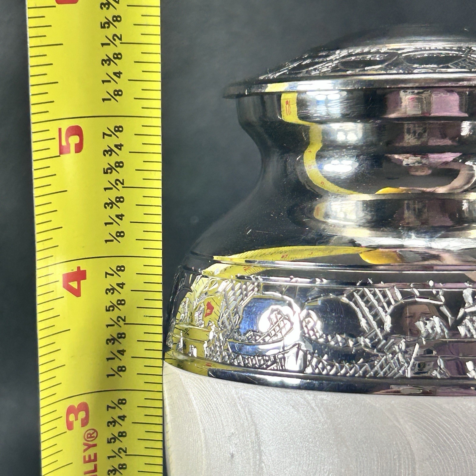 eSplanade Cremation Urn Memorial Jar Metal Burial Urns Keepsake for Ashes Brass