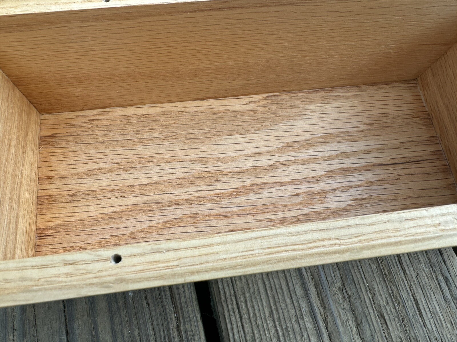 Lg Pet Cremation Urn Inlay Paw Print Wood Box Cat Dog Ashes Memorial Chest 10”