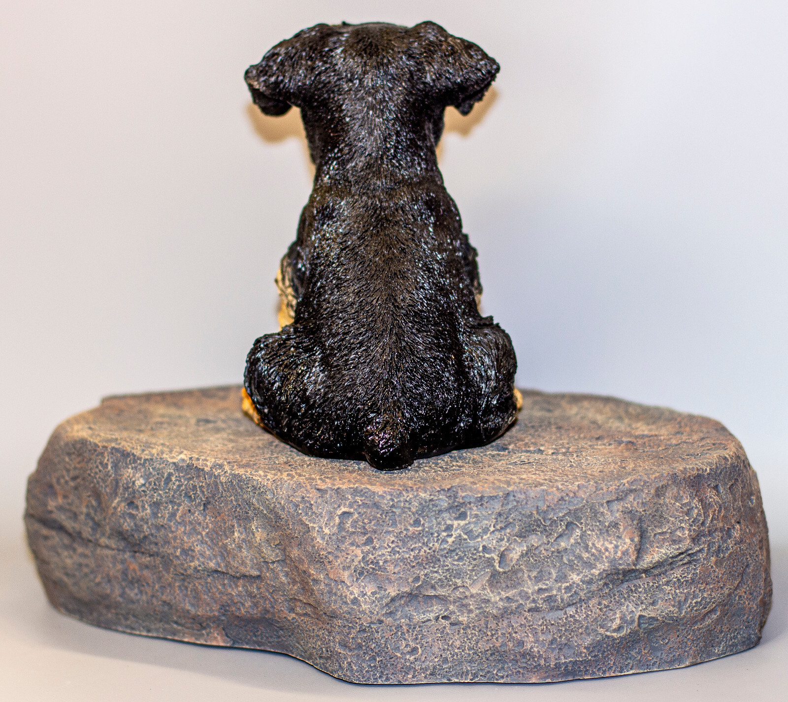 Airedale Terrier Urn Pet Memorial Stone Plaque Cremation Dog Statue Grave Marker