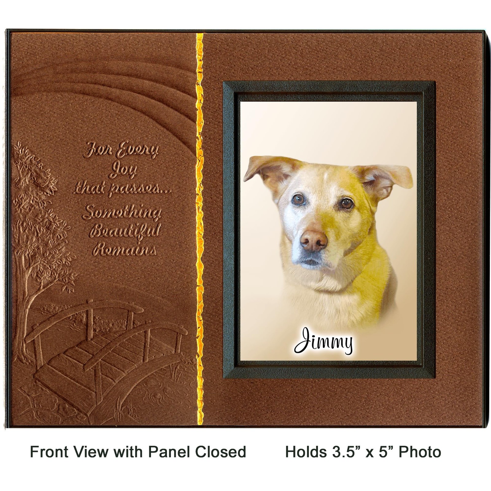 When Tomorrow Starts Without Me Pet Memorial Gifts for Dogs, Handcrafted Pict…