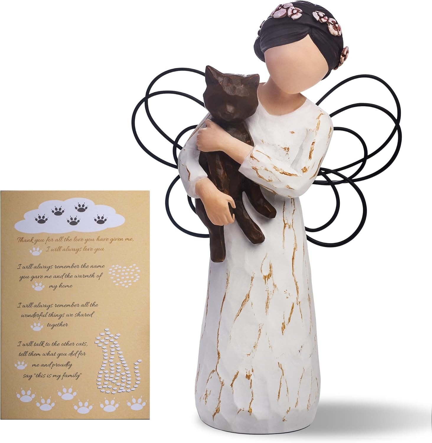 Cat Memorial Gifts, Cat Memorial Gifts for Loss of Cat, Pet Cat Remembrance Gift