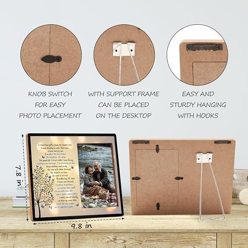Memorial Picture Frame Gift, In Memory of Loved One Gifts, Memory Family Tree