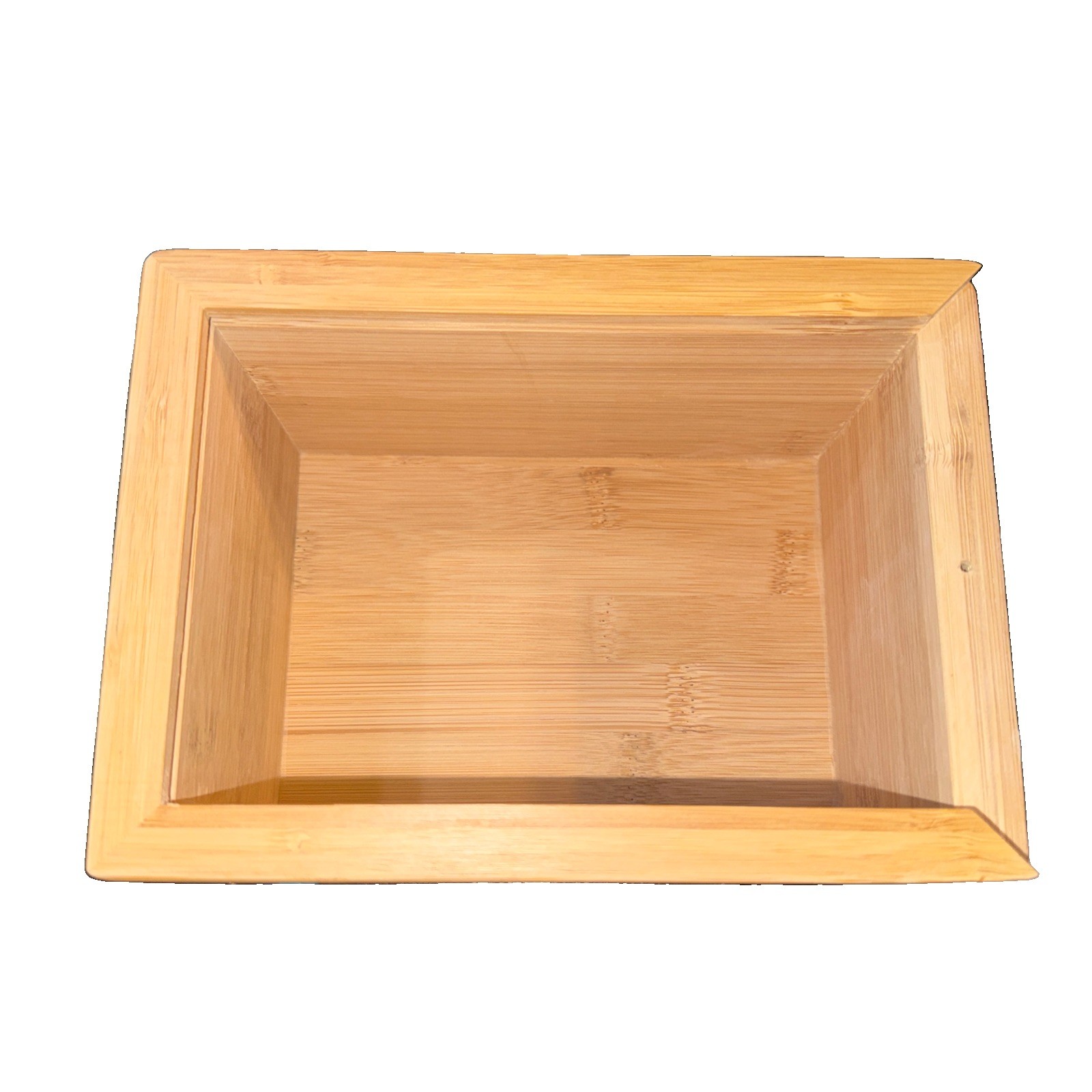 Silicute Pet Urn Wood Box 8x4x5 ashes cremation Bamboo Memorial Funeral Pets New