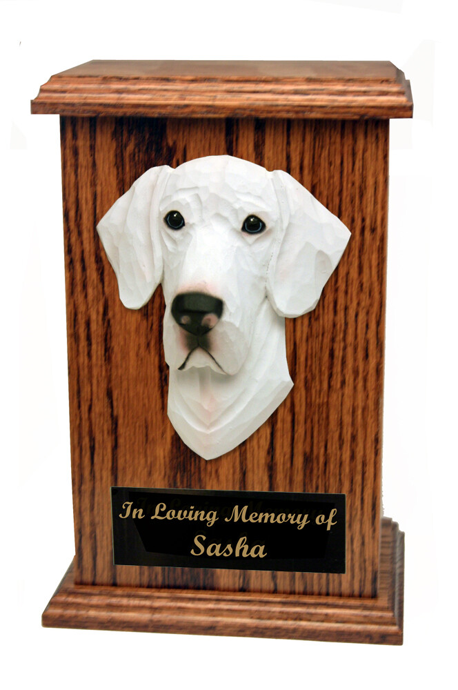 Great Dane Natural Memorial Urn