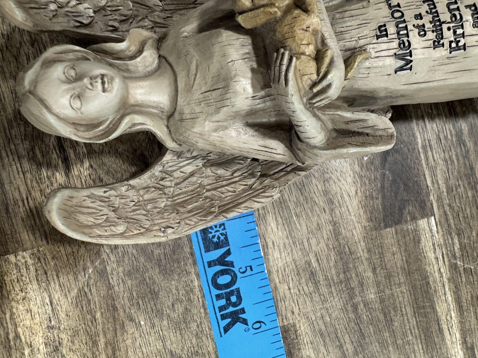 In Memory of a Faithful Friend Dog Memorial Angel Figurine, Pet Loss Gift