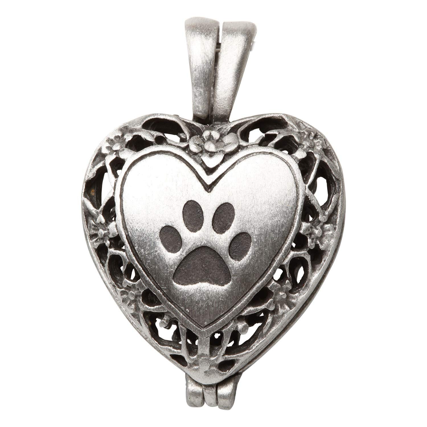 Cathedral Art Paw Prints on My Heart Pet Memorial Picture Frame, 2.25-inch by…