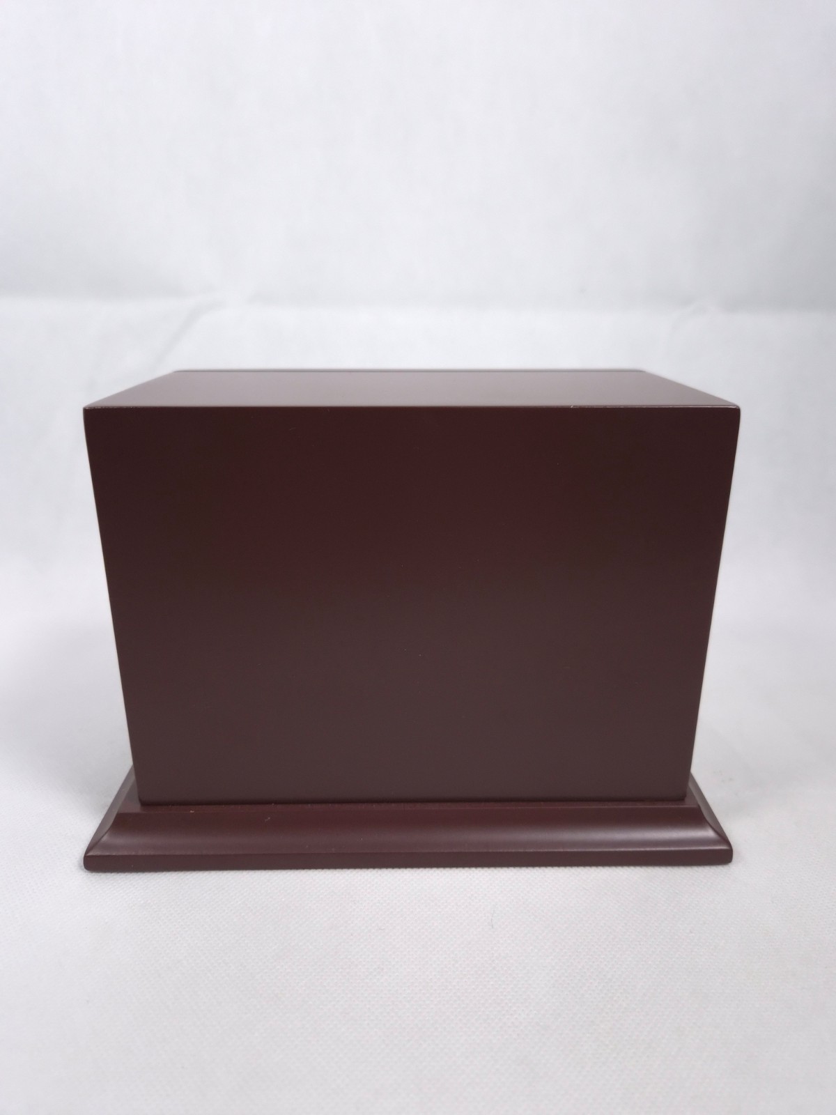 Pet Cremation URN Solid Wood Custom Photo Frame Velvet Lined for Pet up to 70Lbs