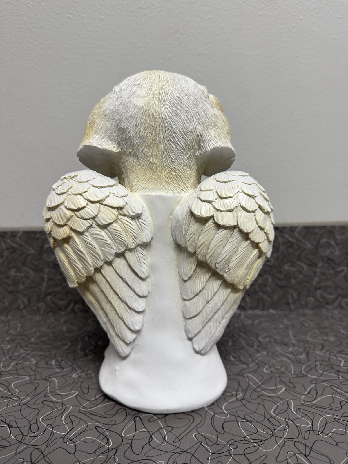 Dog Angel 9” Pet Memory Bereavement Statue “No Longer by Our Side…” New in Box