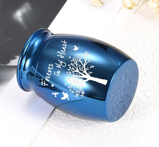 4cm Urn Jar Cremation Mini Ash Holder Container Memorial Gift Keepsake Pet Human