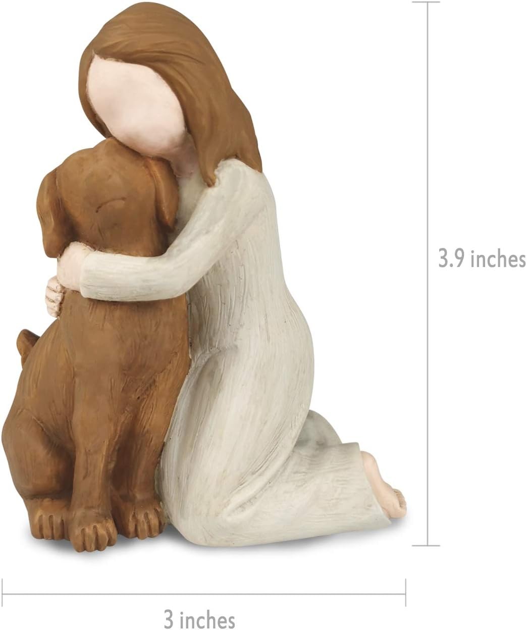 Angel Figurines – Angel of Friendship Memorial Gifts for Dog Lovers
