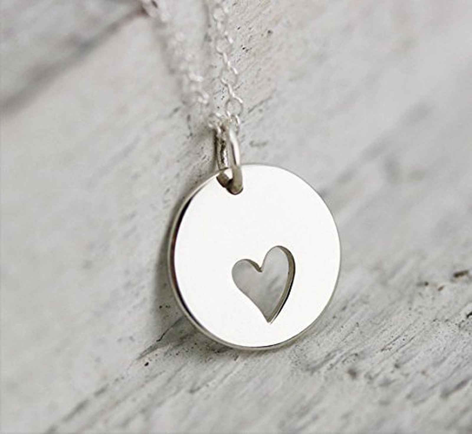Sterling Silver I Carry Your Heart Cutout Necklace – Loss Remembrance Gift