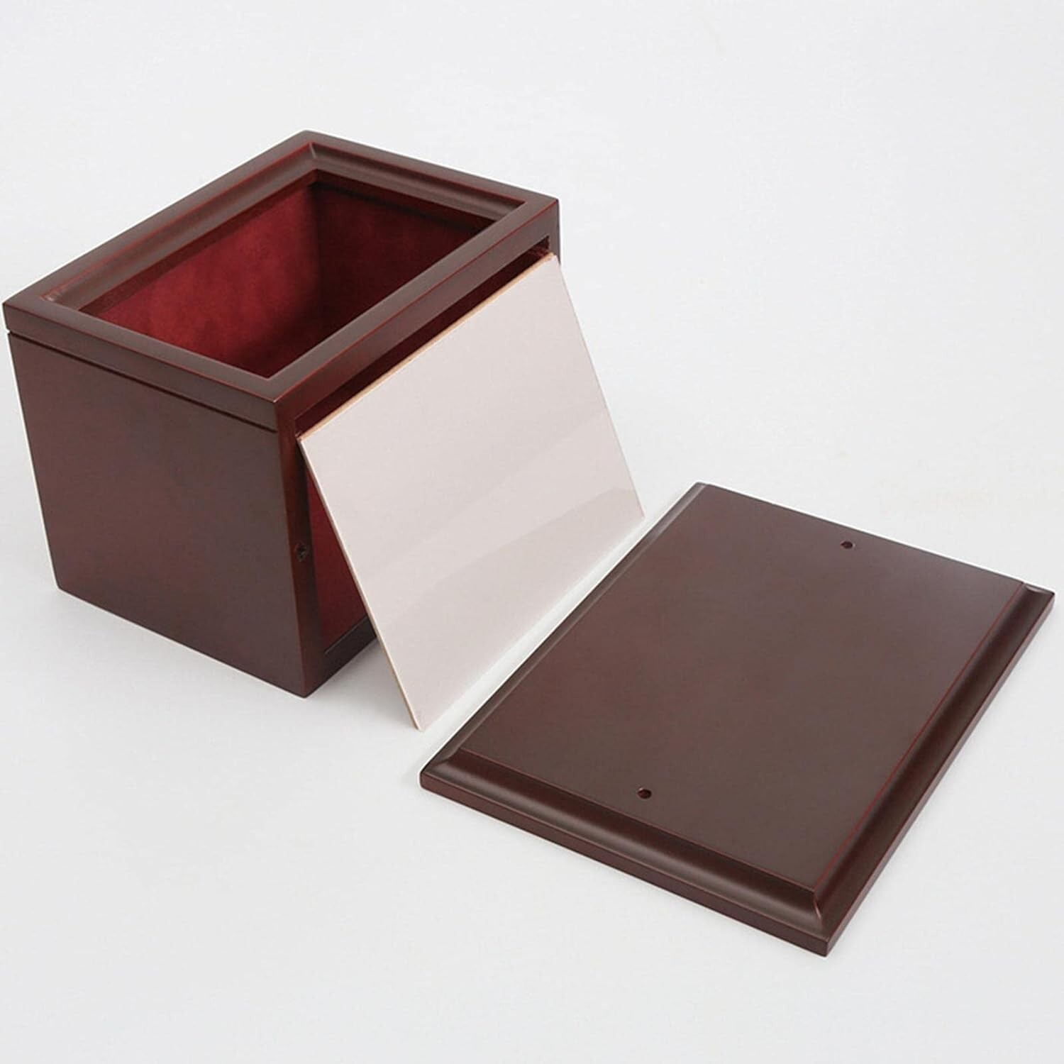 Pet Cremation Urn Solid Wood Photo frame Beautifully made For Your Pet To 70Lbs