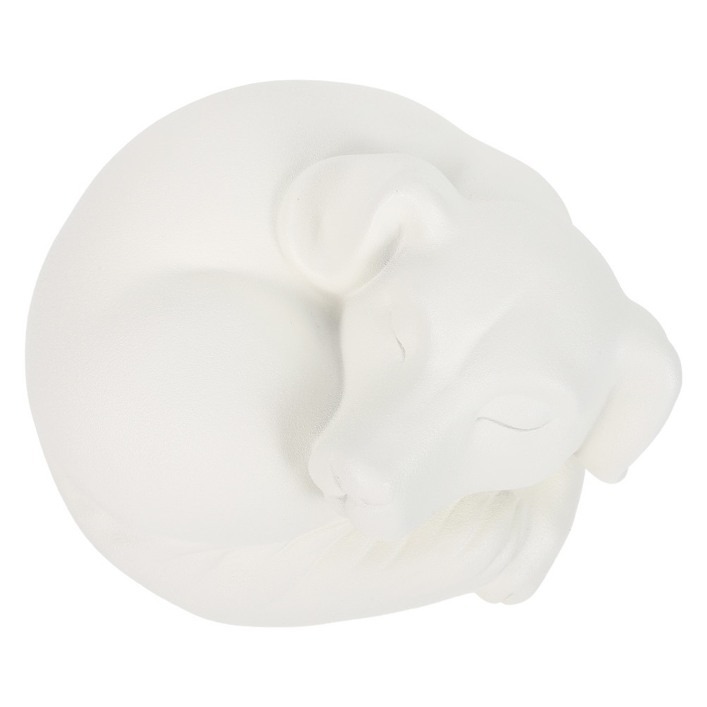 Sleeping Pet Memorial Urn, Resin Cremation Keepsake, Indoor Pet Tribute, Small