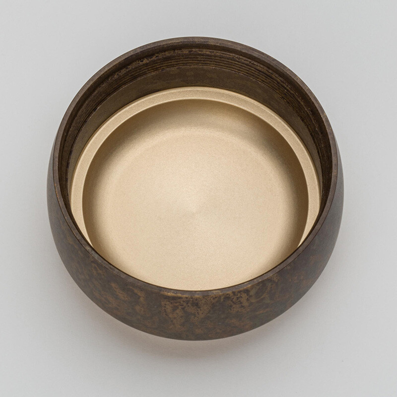 Kanata Silver Small Keepsake Urn for Human Ashes Brass