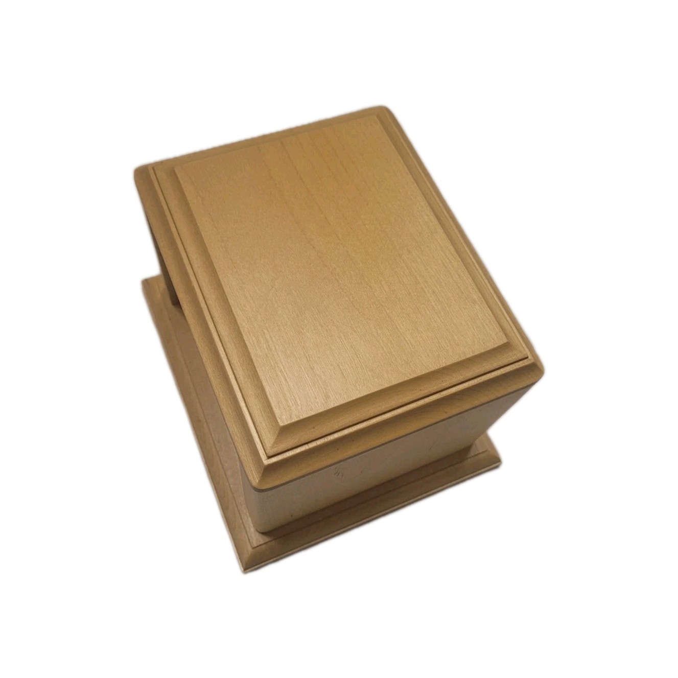 🆕️ Pet Memorial Urn for Ashes Handmade Natural Wood Keepsake Photo Box Small