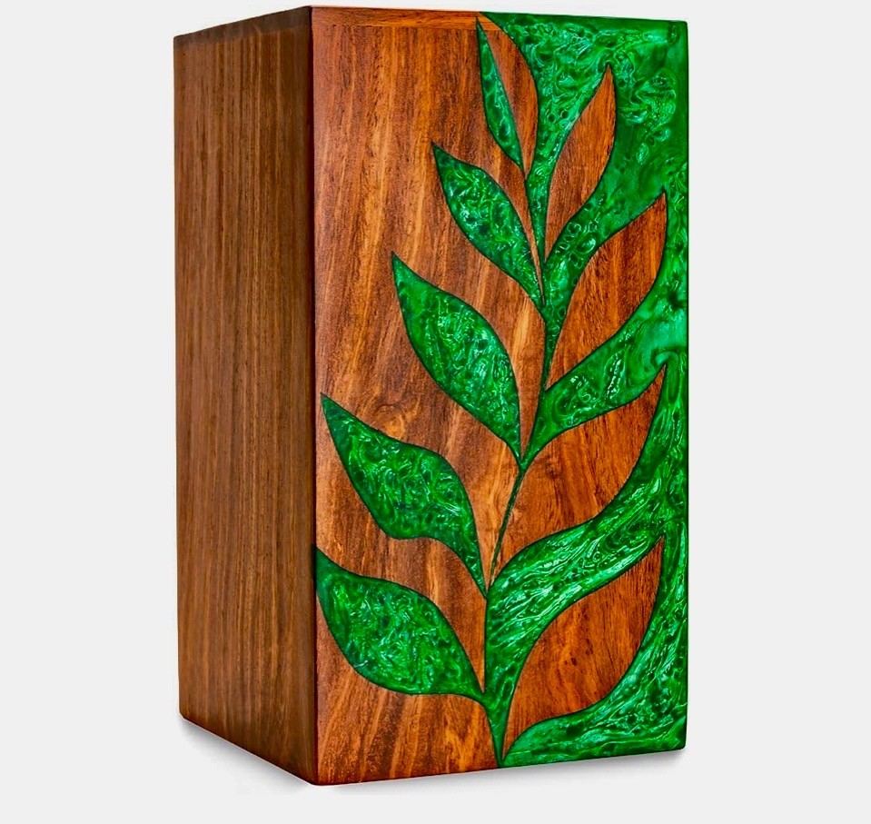Large Wooden Urns for Human Ashes – Cremation Urns for Adult Ashes Funeral urn
