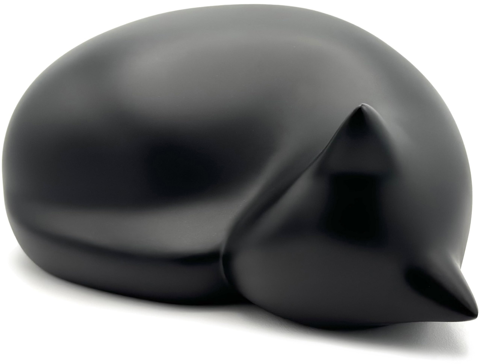 Black Cat Urn, Pet urn for Cats Ashes, Sleeping Cat Urn, Cremation cat urn, F…
