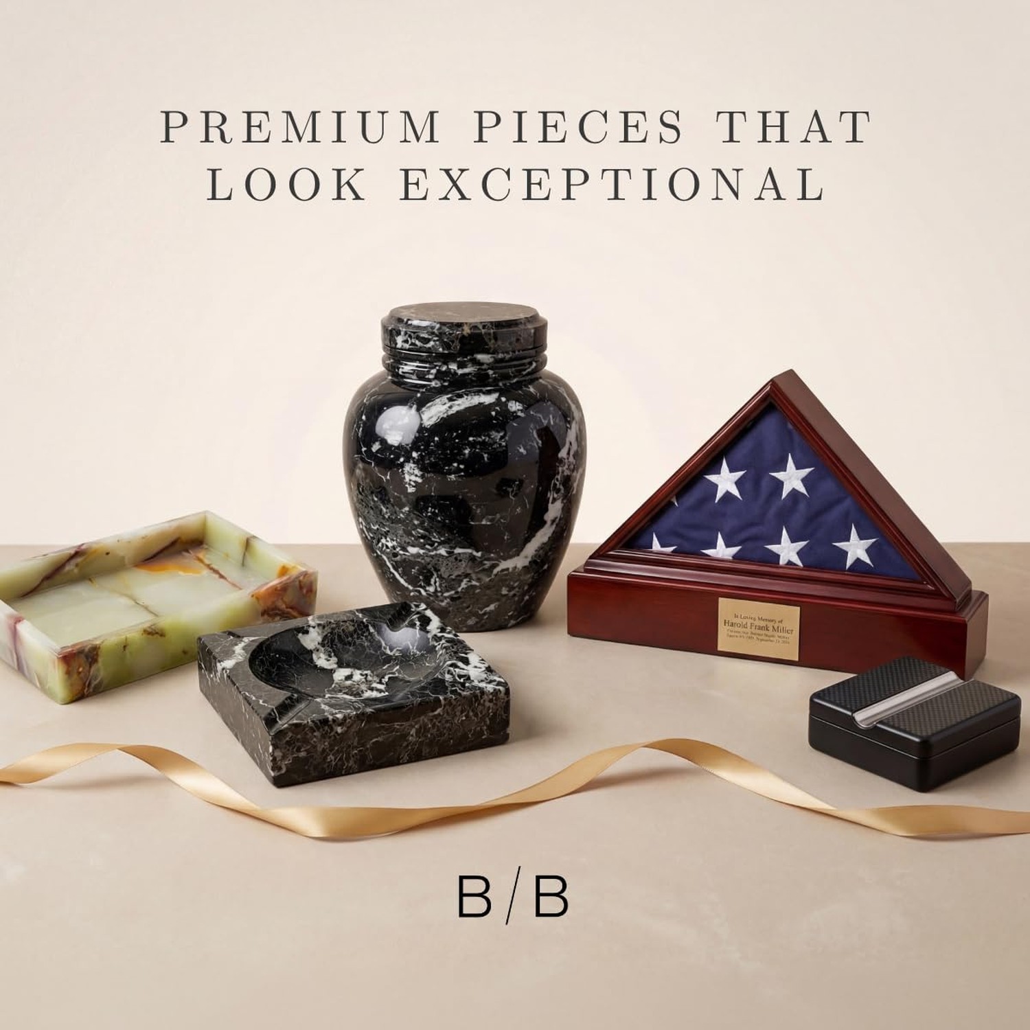 Bey-Berk Officially Licensed U.S. Army Military Urn – Large Cremation Urn for…