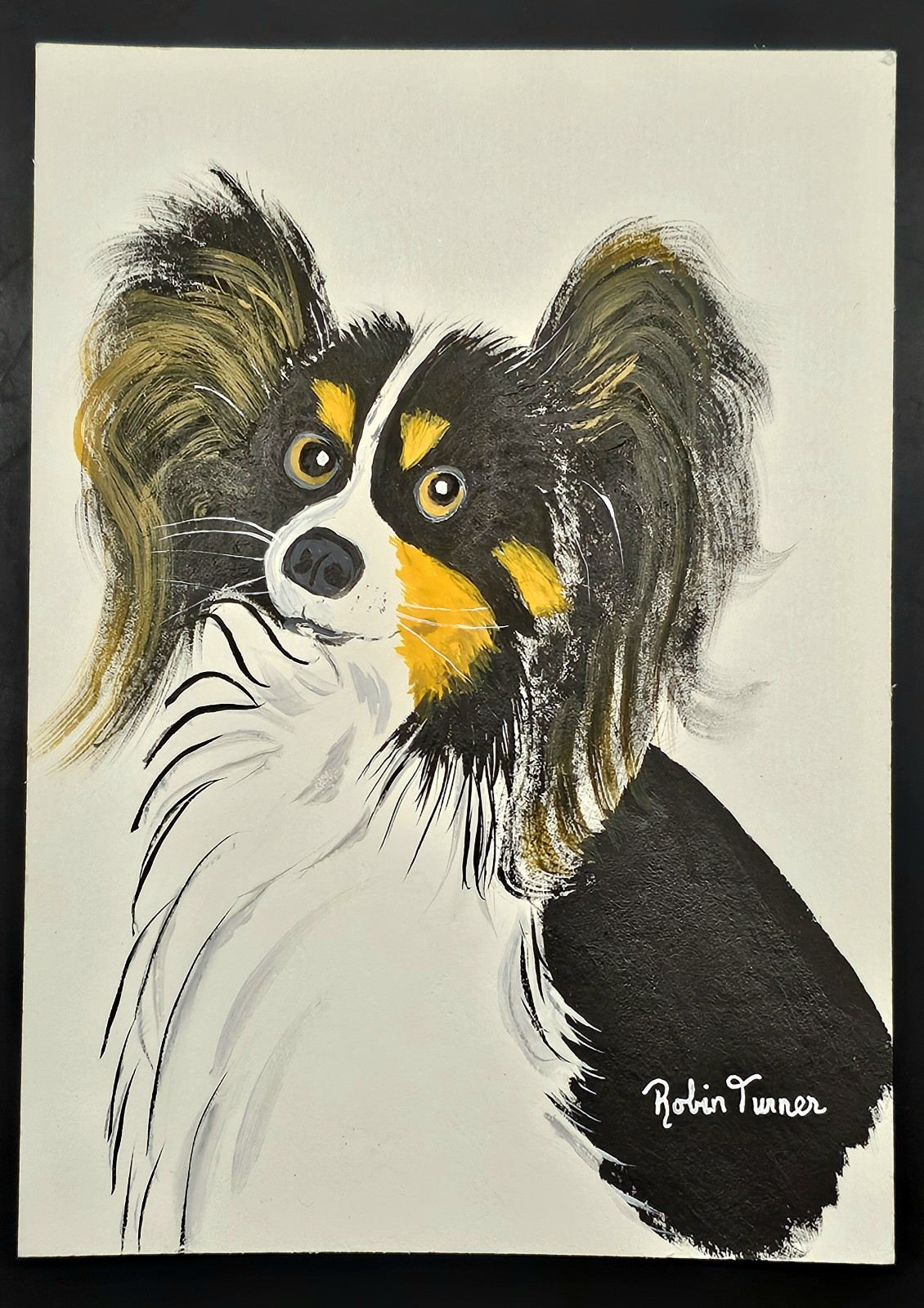 5×7 Original Art Hand-painted Custom Pet Portrait YOUR PET Any Pet Memorial