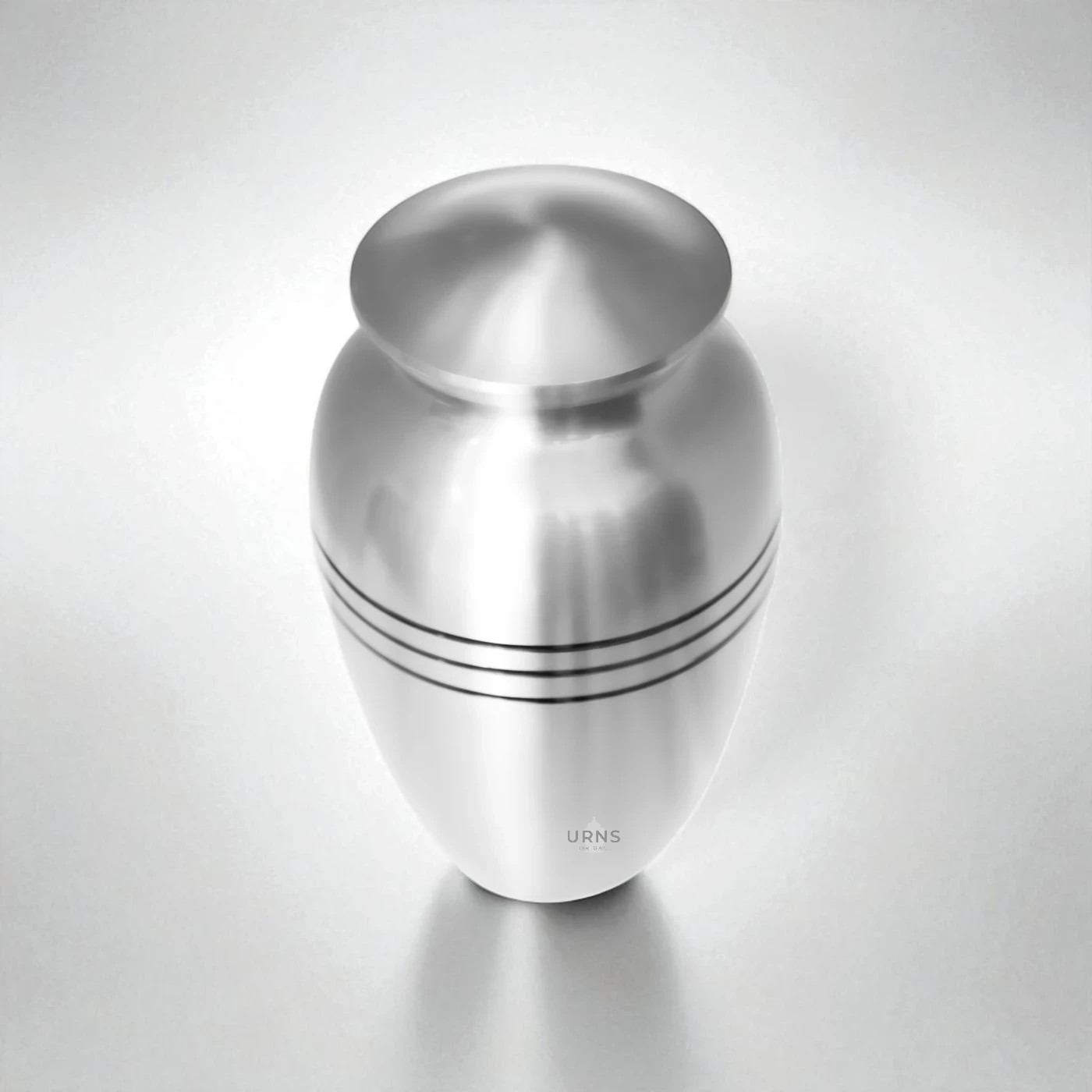 Lineage Lumina Silver Cremation Urn for Ashes