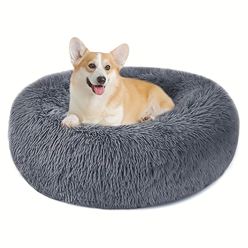 Non-Slip Dog Or Cat Beds Multiple Sizes, Calming Pet Beds For Indoor Cat Kennel