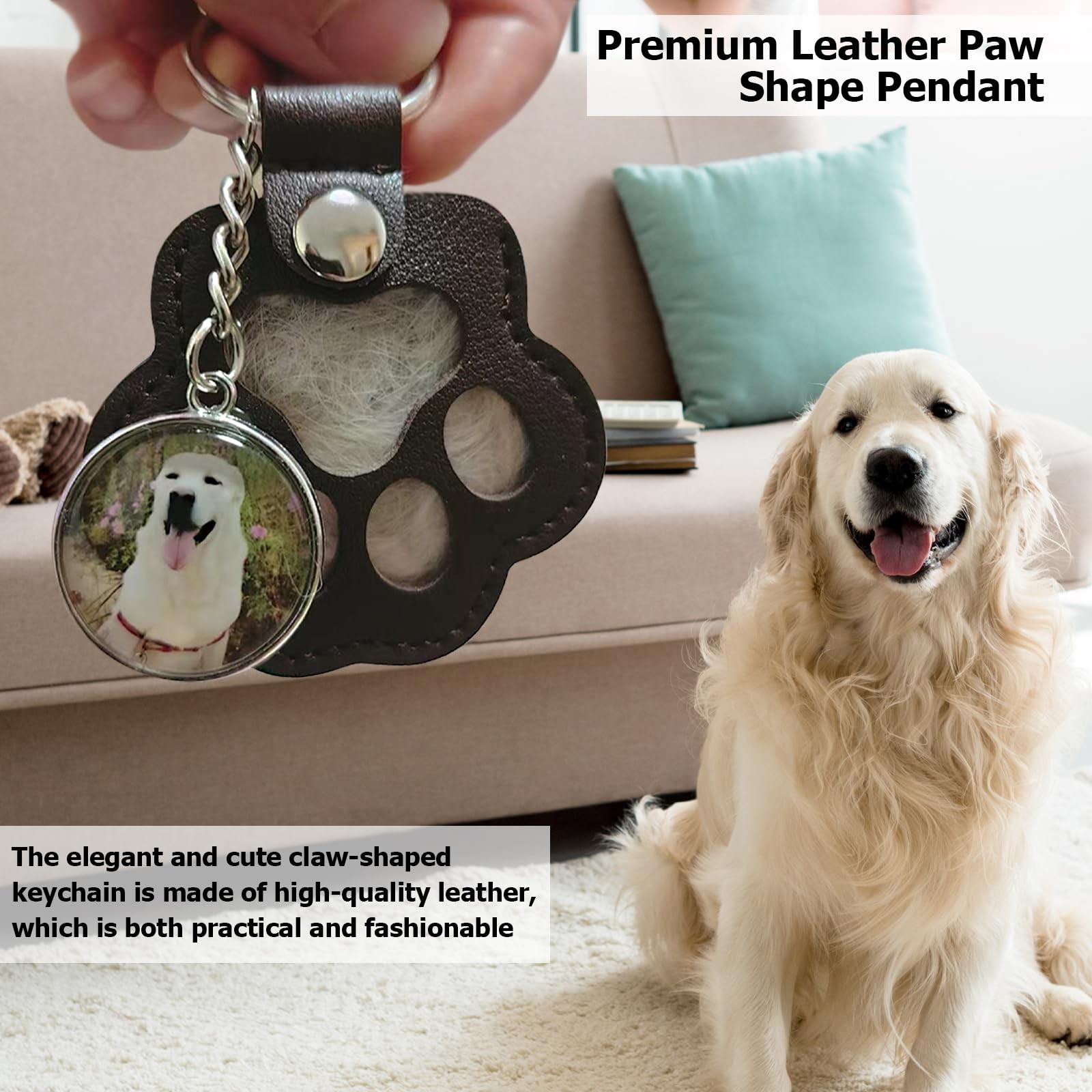 Personalized Pet Hair Keepsake for Dog, Pets Hair Storage Pouch Fur Memorial …