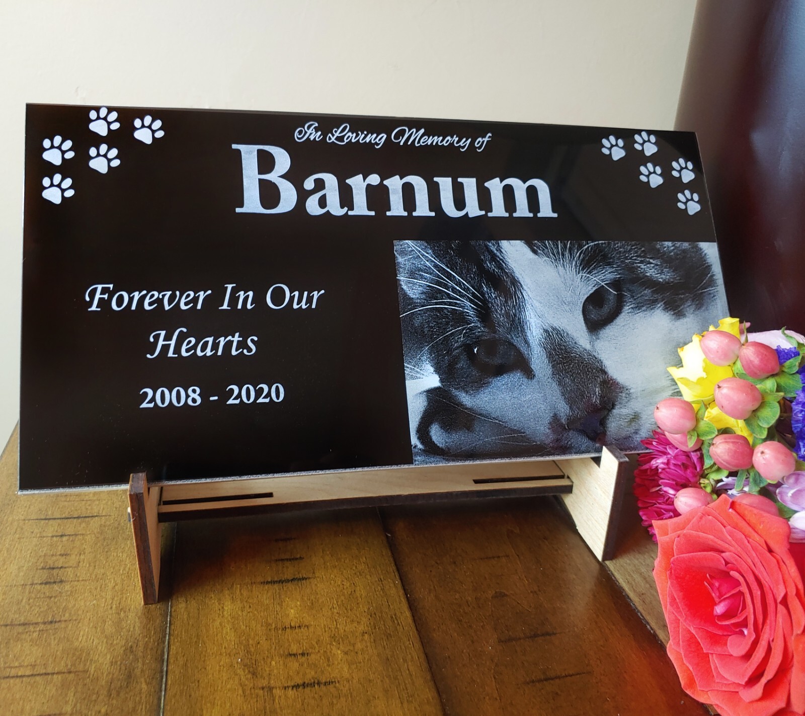 6×4 Memorial for Dog, cat, horse, chicken