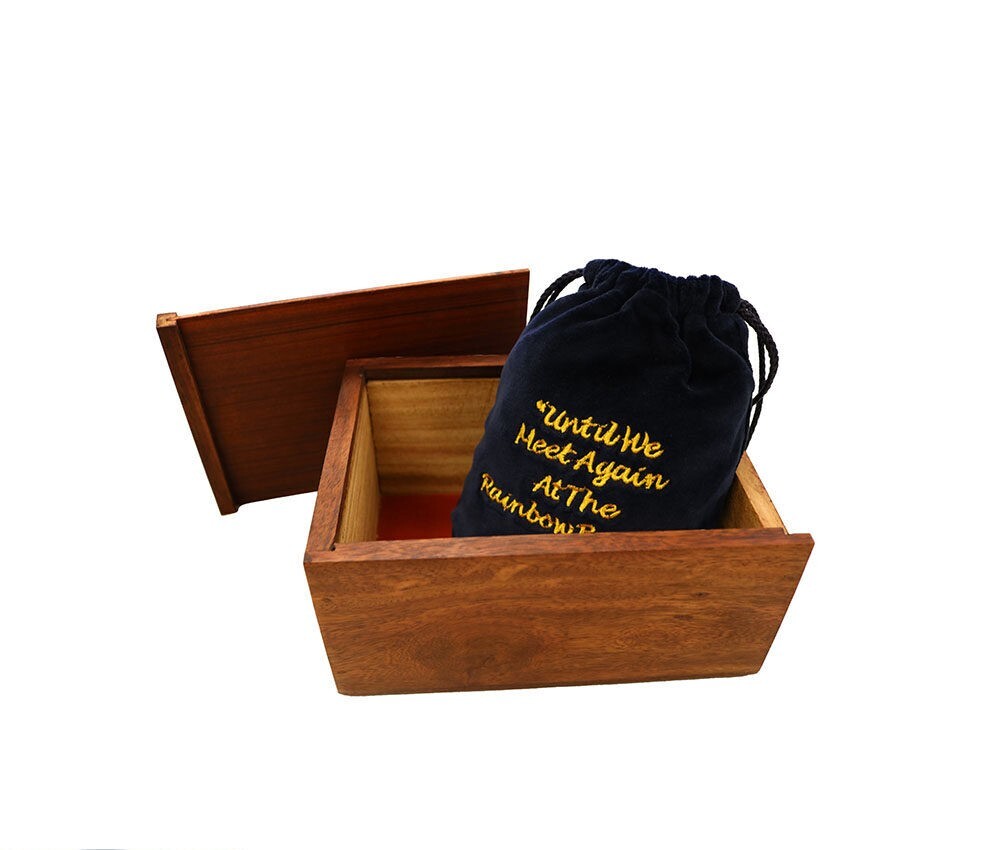 Rainbow Bridge Cremains Bags Ash Containment – Small/Medium