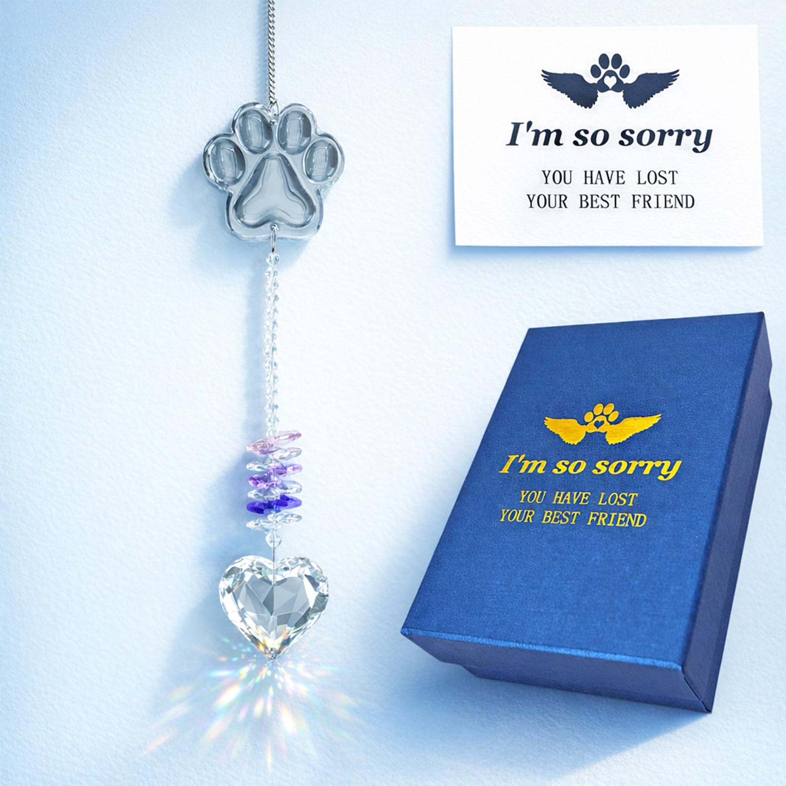 Dog Memorial Gifts for Loss of Dog, Thoughtful Loss of Dogs and Cats Sympathy…