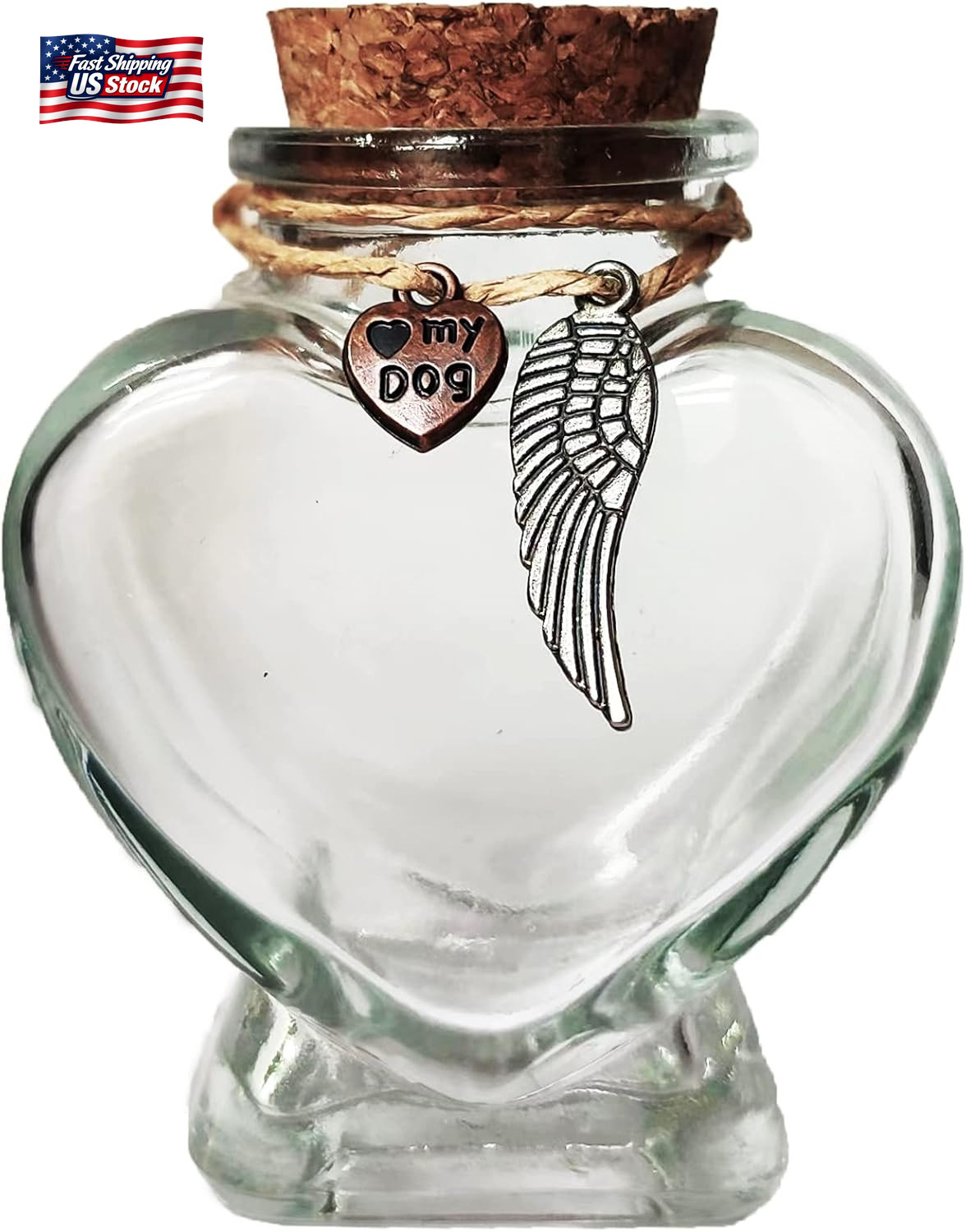 Memorial Bottle for Pet Hair，Pet Fur Memorial Fur Keepsake，Dog Cat Keepsake Fur,