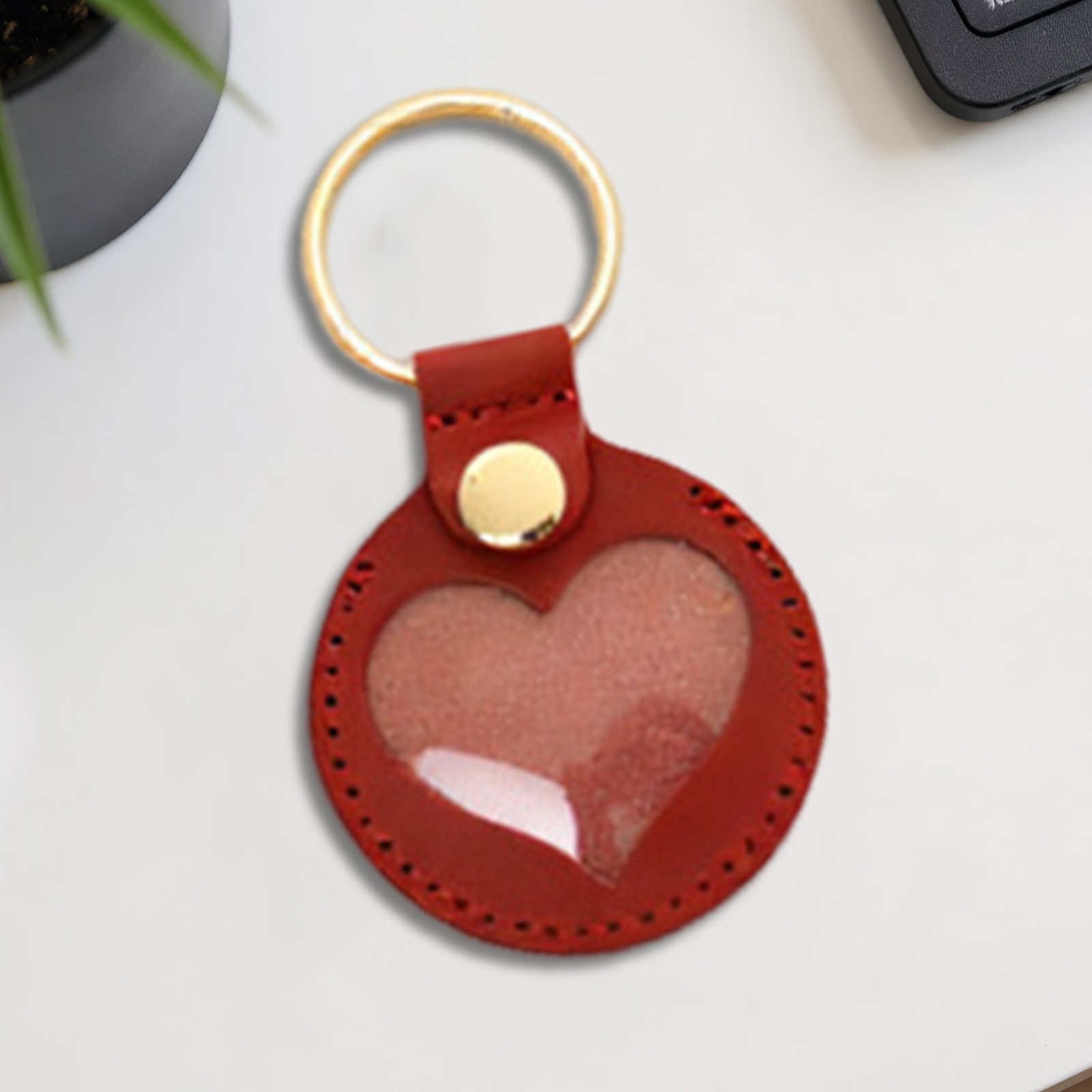 Keyring Pet Hair Storage Bag Cat Dog Hair Keepsake Pendant For Keychain