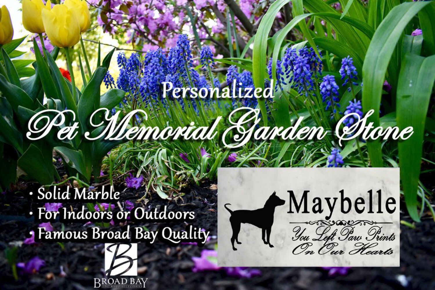 Thai Ridgeback Memorial Stone Personalized Garden Plaque or Grave Marker Outdoor