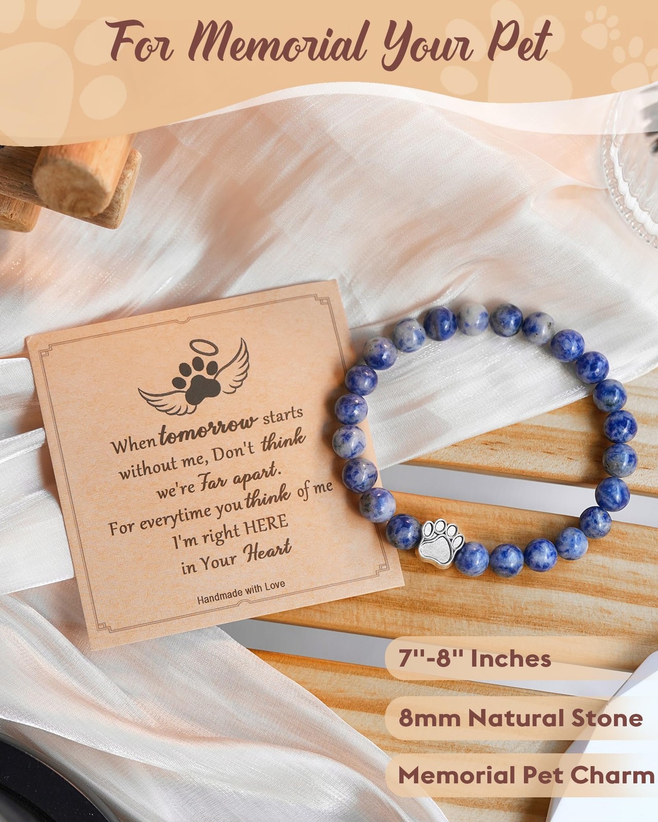 Dog & Cat Pet Loss Memorial Gifts – Sympathy & Bereavement Remembrance Gift