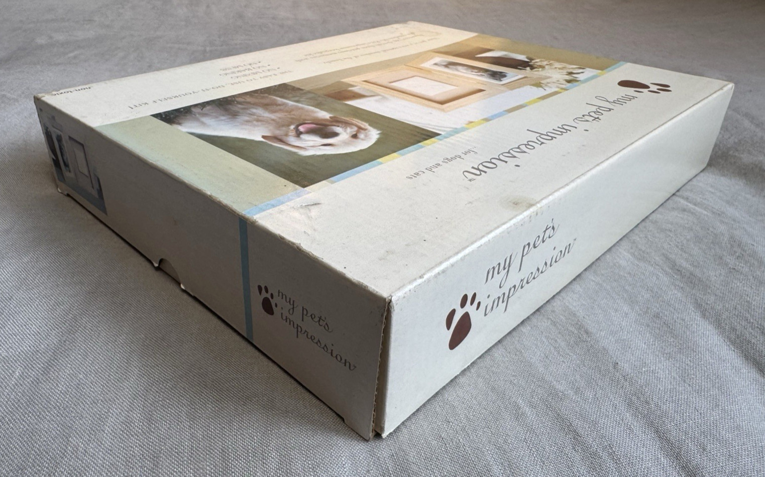 My Pets Impression Memorial Cat Dog Picture Keepsake Paw Print Kit No Mix No Mes