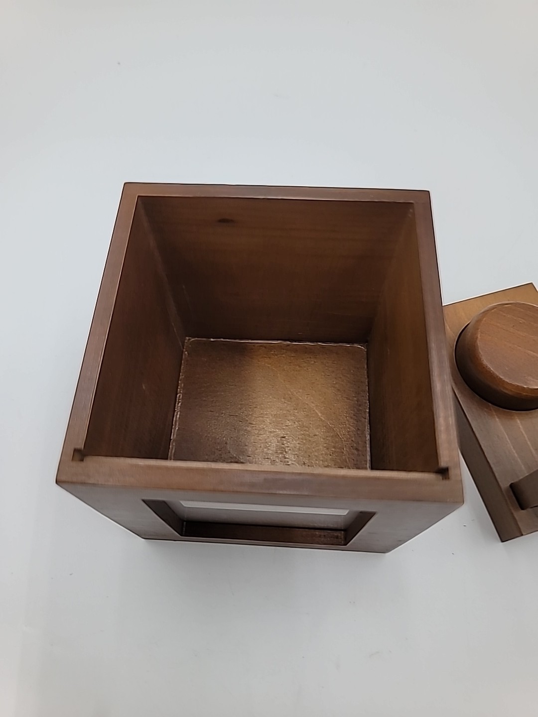 Pet Memorial Urn for Ashes Wood Keepsake Photo Box And Small Photo Tombstone