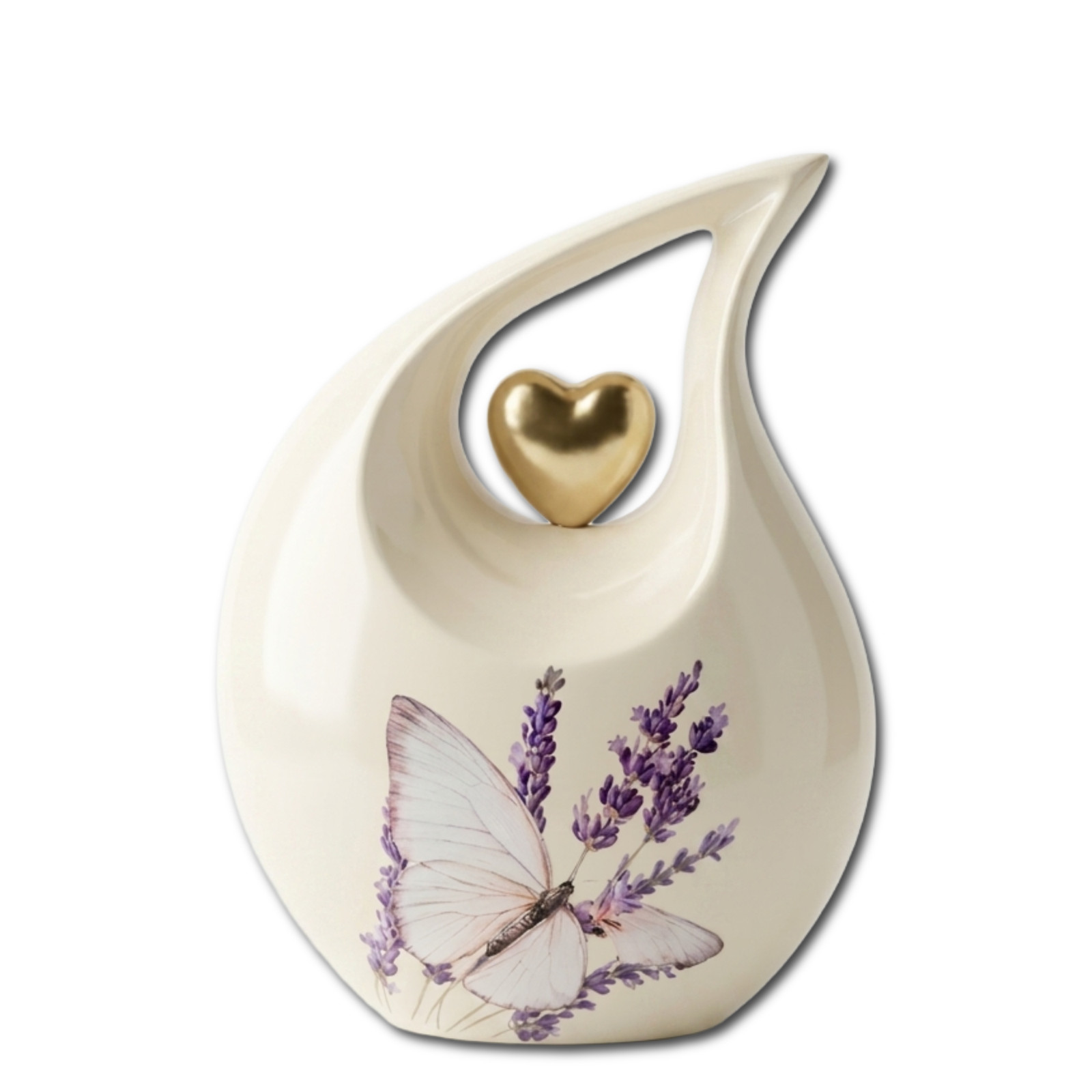 Teardrop Cremation Urn Adult Human Ashes – 200 Cu In Memorial Love Ones Earns