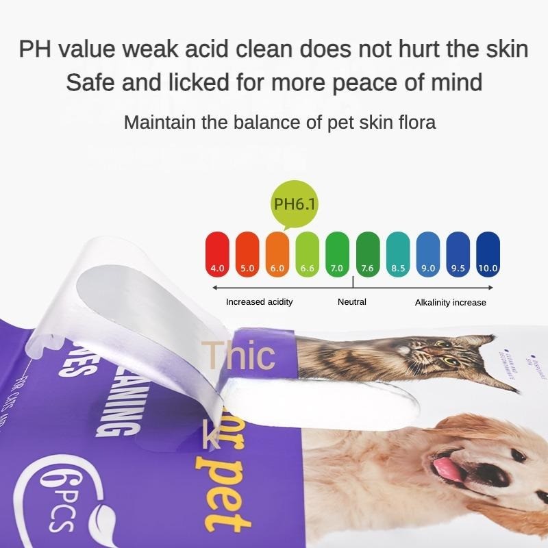 Pet Cleaning & Deodorizing Wipes for Dogs & Cats – Coconut Oil Grooming, Hypoall