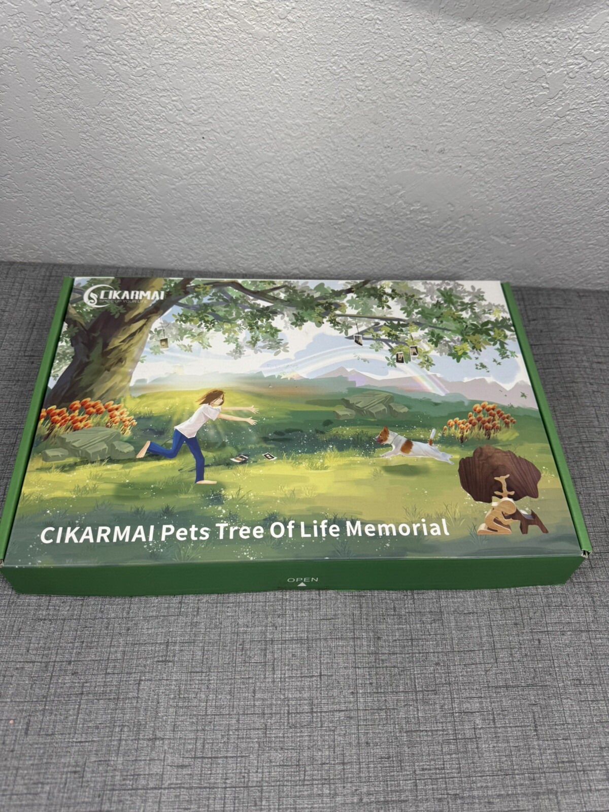 Wooden Cikarmai Pet Tree Of Life Memorial